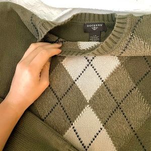 argyle sweater!!!! 😍